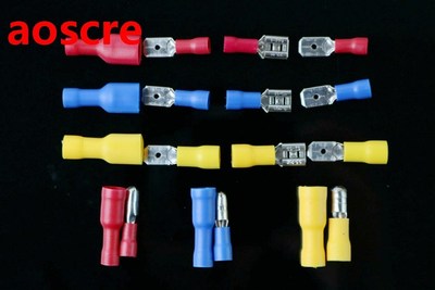 10PCS 5pairs  Female male Insulated Spade joint  Connector C