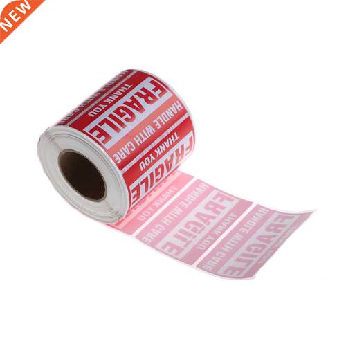 500Pcs/Roll Fragile Shipping Mailing Handle With Care Sticke