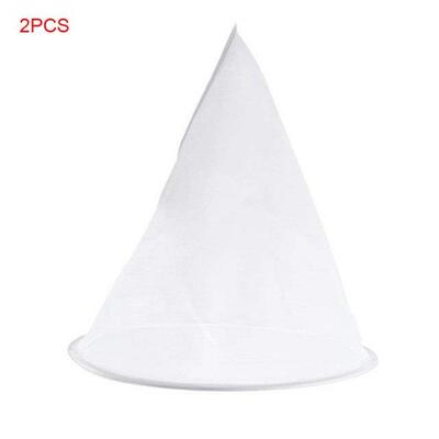 2 Pieces Nylon Fiber Honey Strainer Filter Net Impurity Filt