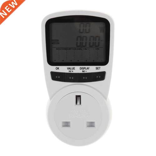 LCD Power Energy Meter Checker Wattage Current Monitor Analy