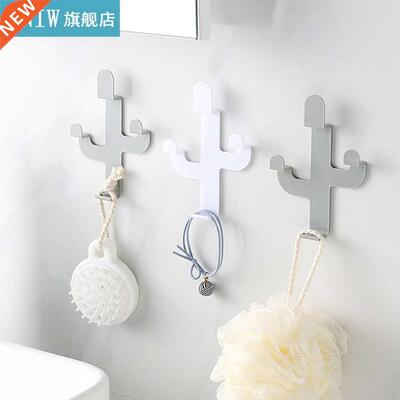 Recableght Cactus Shaped Hooks Self Adhesive Clothing Displa