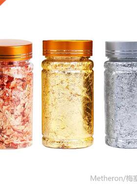 *3g Gold Slver Fol Decoratve Paper Resn Mold Fllngs Sh