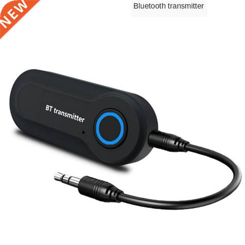 Bluetooth Audio Transmitter Is Used for TV and Computer Blue