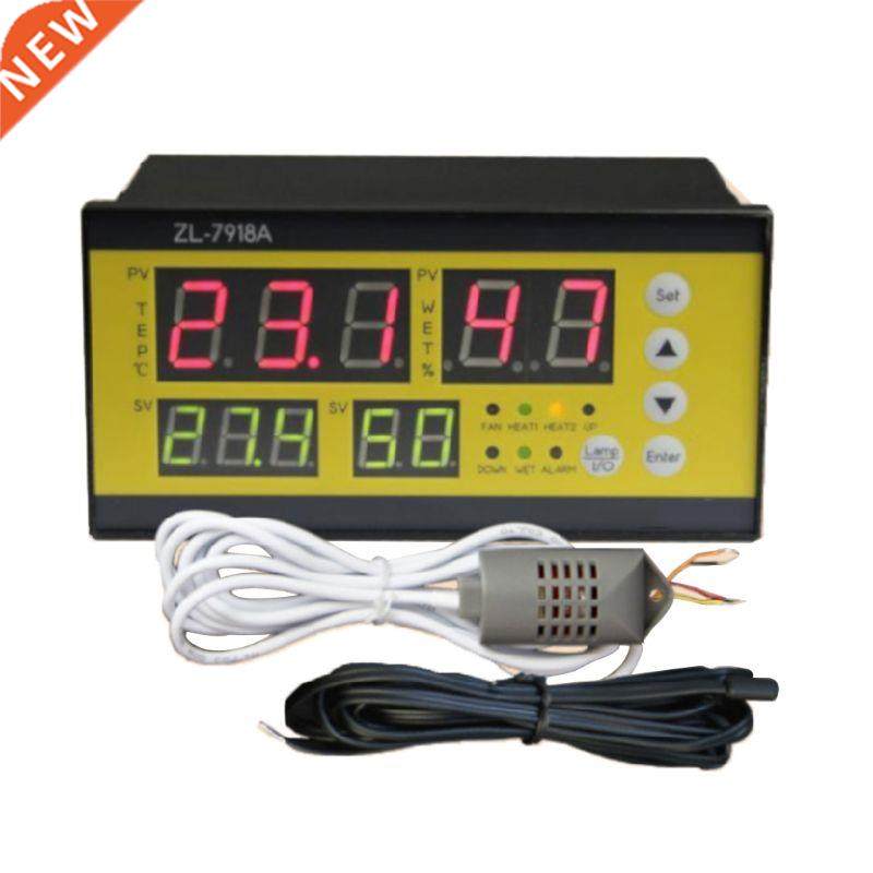 ZL-7918A Automatic Incubator Controller 100-240V LCD Tem Hum