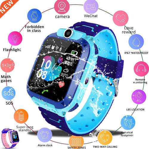 Kds Smart Watch Waterproof P67 SOS Antl-lost phone watch