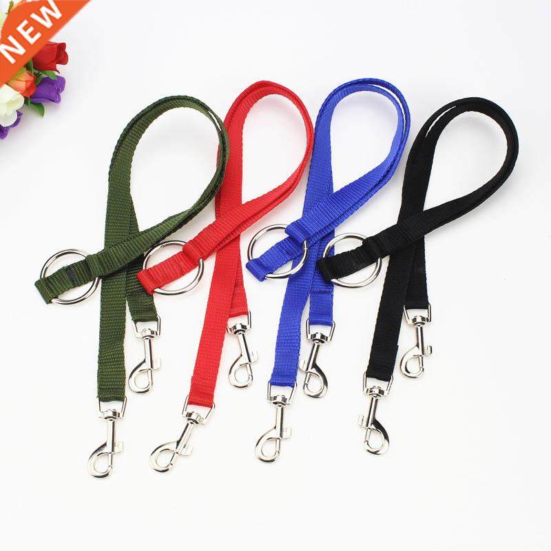 1Pcs Collar Lead Leashes Double Couple 2 Way Walking Leashes