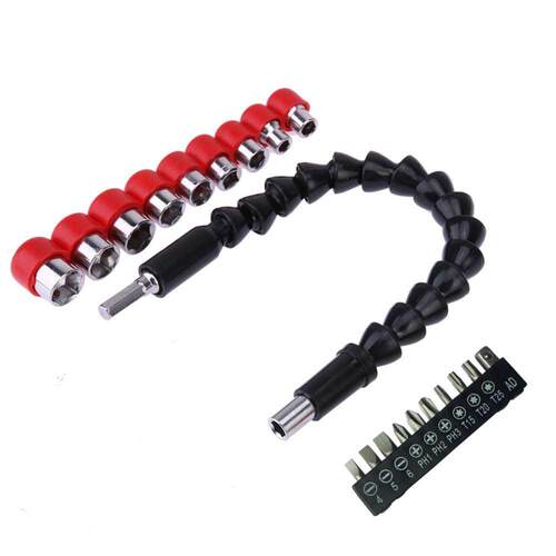 Boor 295mm Flexibele As 9 Mouwen 9 Batches en Pole Hardware