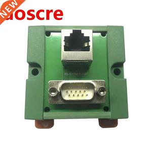 breakout Femal SUB board vertical female RJ45 male DB15