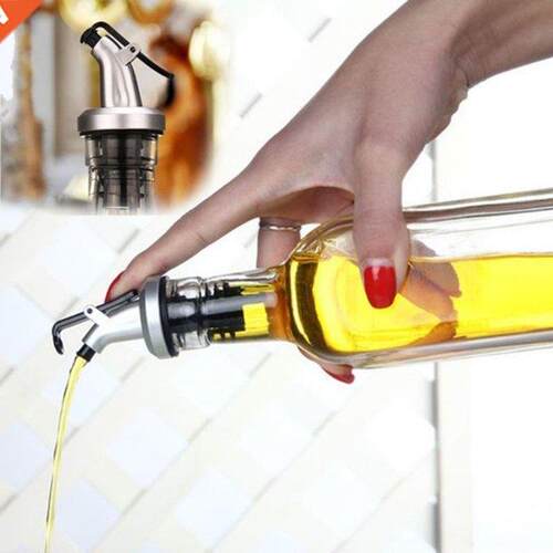 2PCS Olive Oil Bottle Sprayer Spout Liquor Dispenser Wine Po