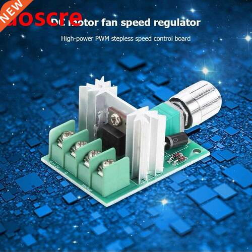 DC 6V 12V 6A PWM No-Polarity Motor Switch Adjustable Drive M