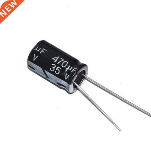 100pcs 470UF 5V Electrolytic Capacitors 10X17mm 470UF/5V