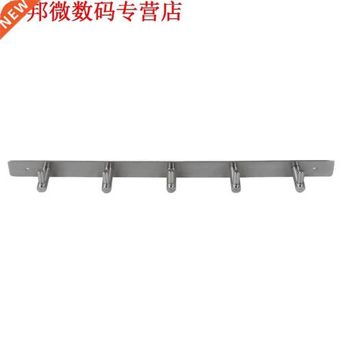 5 Haken Coat Robe Hoed Kleding Muur Hanger Rack Holder Roest