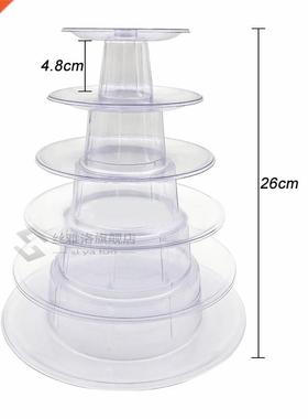 4/6 Layer High Quality Macaron Tower Cake Stand cake Macaro