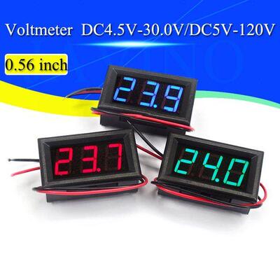 Digital Vtmeter DC 4.5V to 0V Digital Vtmeter Vtage P