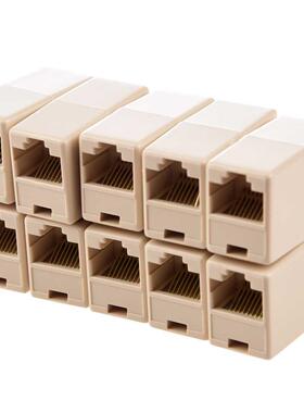RJ45 Cat5 Couplers ~ Joners ~ Gender Changers x 10 Pack