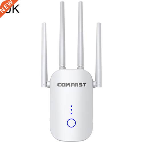 WIFI Signal Amplifier WR758AC Dual-frequency Four-antenna 12