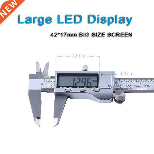 0-150mm Vernier Caliper Stainless Steel/Plastic LCD Digital