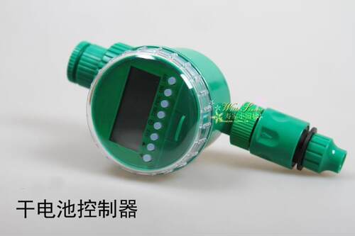 1.中文版 2.操作简单 3.拥有记忆功能 4.灌溉天数30天 5.全密封设计 6. 多种自动浇花方案编程 7.干电池电源 8.出水接口为9/12毛管接头，也可根据实际需要更换，如1216四分软管接头等，具体可咨询客服人员。