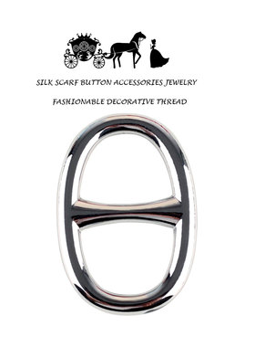 法式优雅小号丝巾扣奢华两用方巾配饰高档多功能围巾固定扣披肩扣