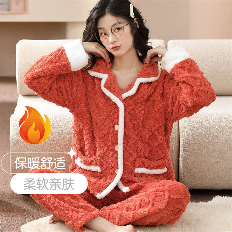 GOSO23秋冬新品长袖睡衣女保暖女士家居服可外穿套装女使用感如何?