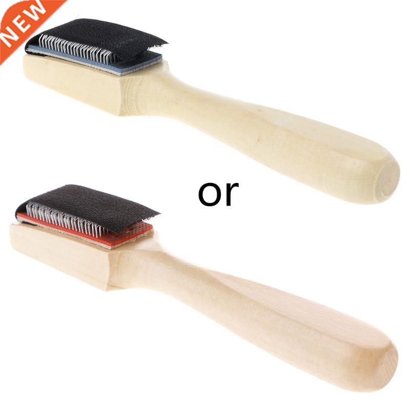 1 Pc New Wood Suede Wire Cleaners Dance Shoes Cleaning Brush