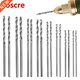 HSS 16Pcs Elec Set Bit For Twist White Steel Drill 1.5mm 0.8