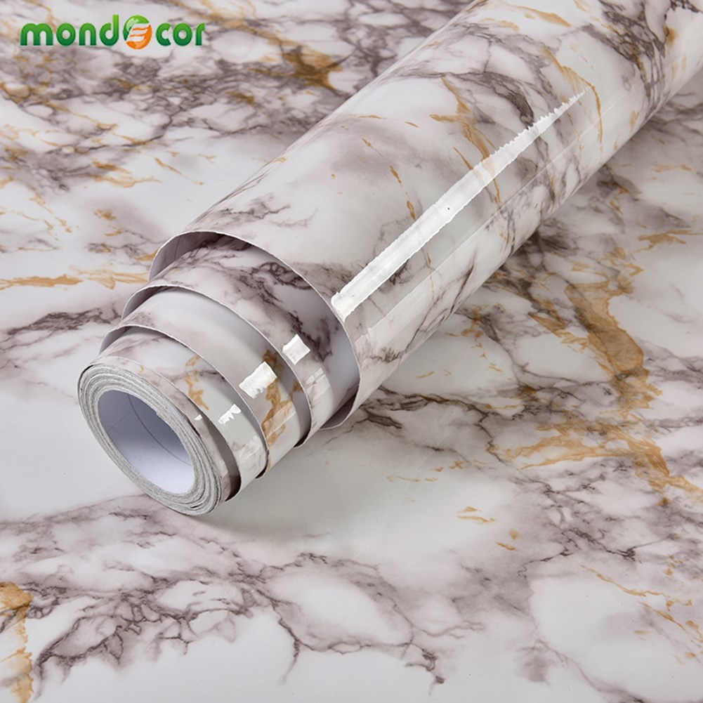 Marble Self Adhesive Wallpaper Bathroom Kitchen Cupboard Co