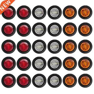 DRL 12V 24V LED Side Marker Light Auto Trucks Lorry Trailer