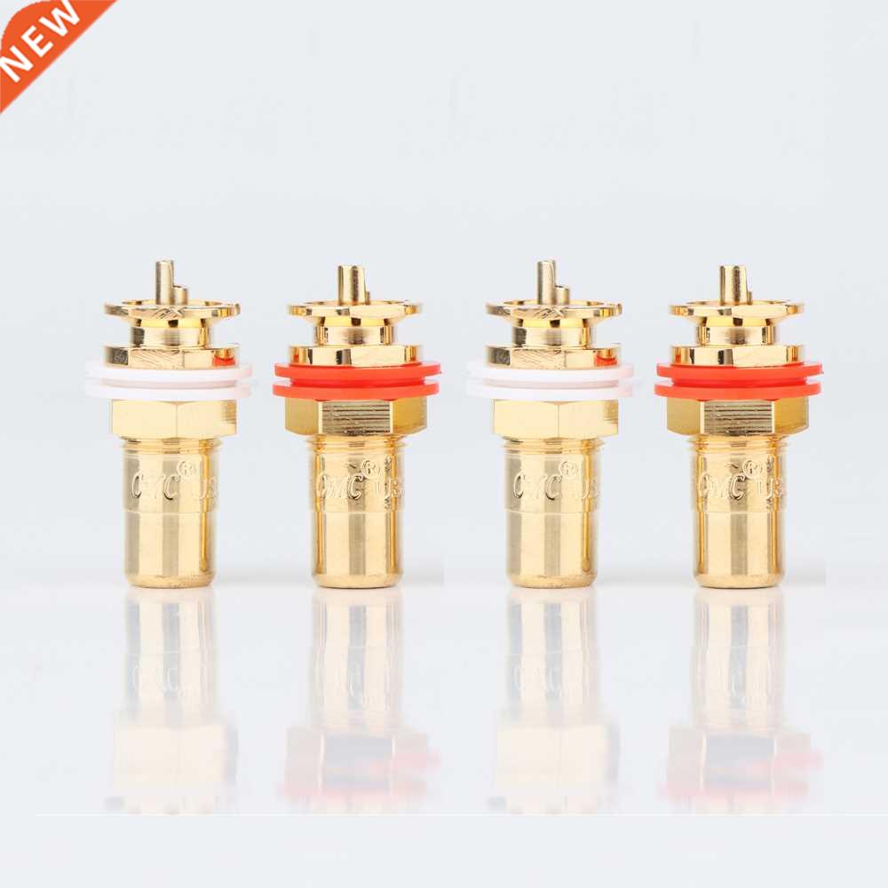 CMC 816-U RCA Jack RCA Termnal Sockets Gold Plated jack Hg