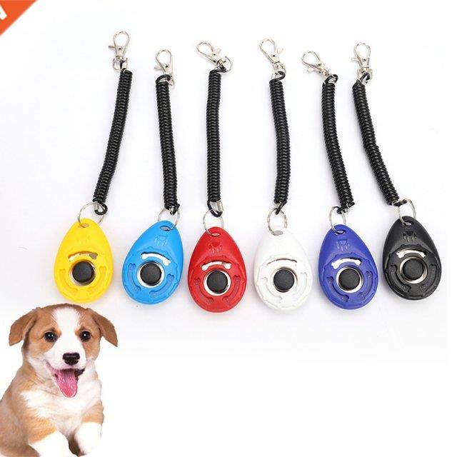 1pc pet trainer pet dog training dog clicker adjustable soun