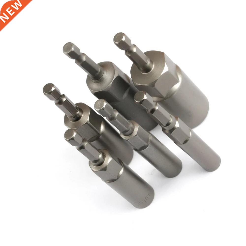 6pcs 6-17mm 80mm Nut Bit Set Hex Shank Metric Impact Driver