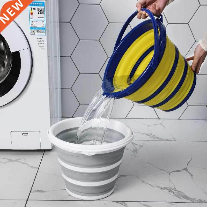 new 10l foldng water bucket portable campng supples for o