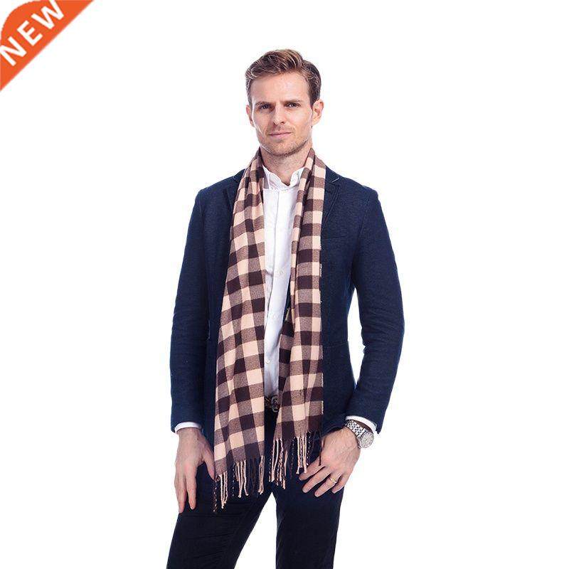winter soft warm man scarf fashion unisex scarfs classical t