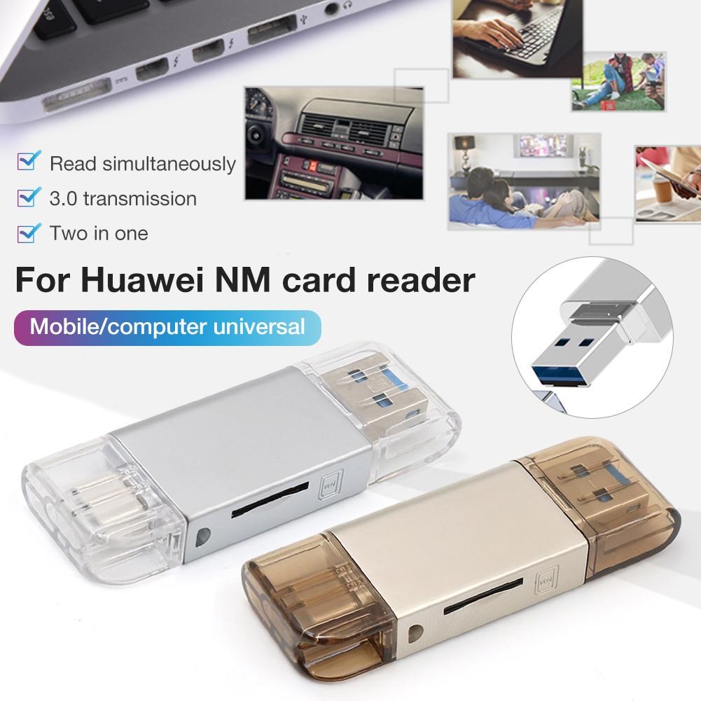 4 in 1 function for huawei nm card reader type c computer t