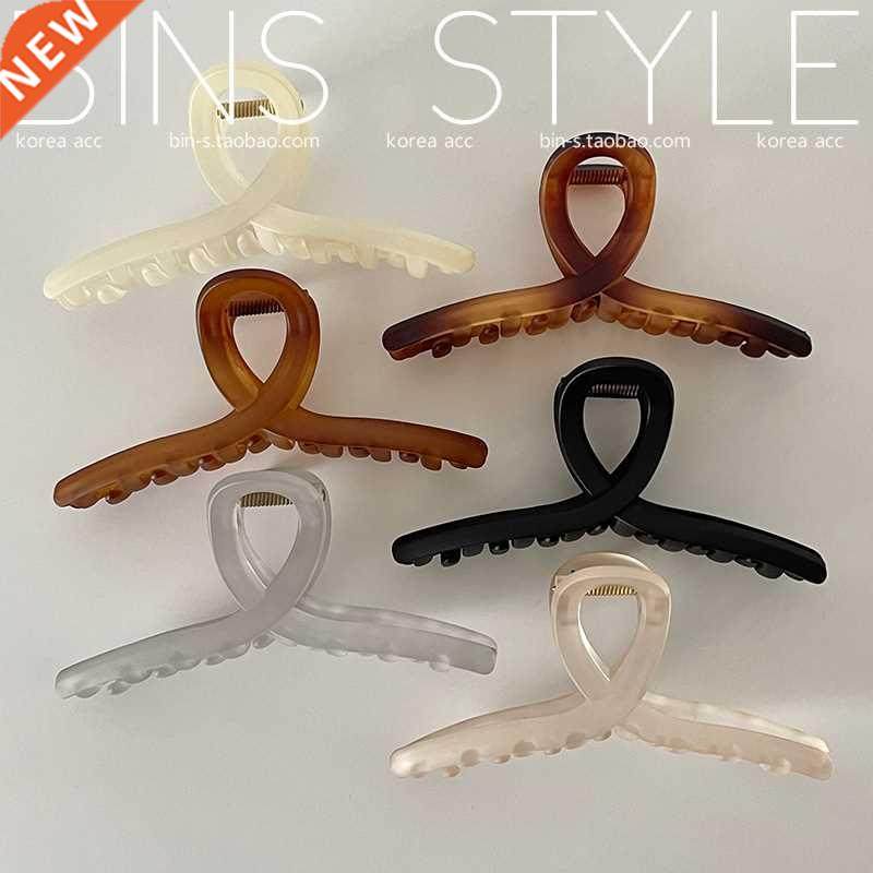 suitable for a lot of hair! 1korea extra large hair grab acr