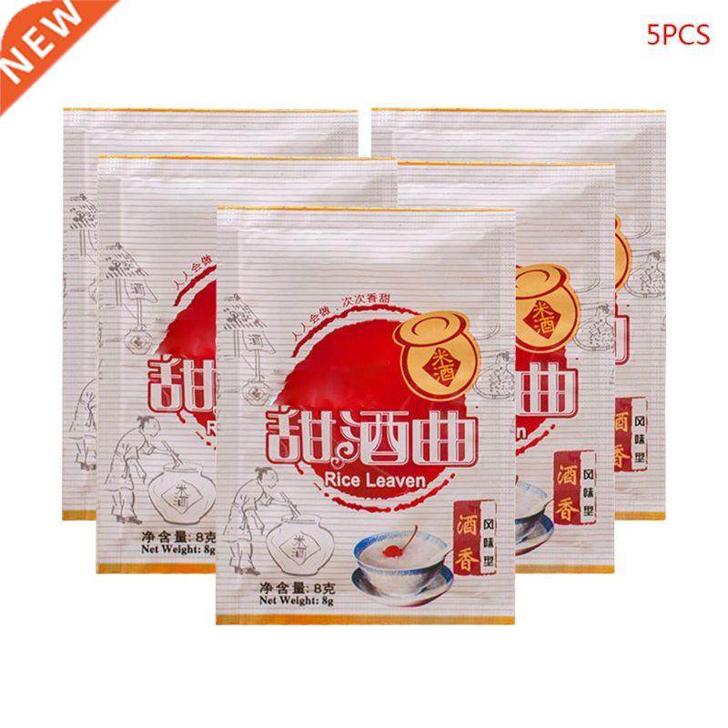 5 packs chinese rice wine fermentation starter leaven powder