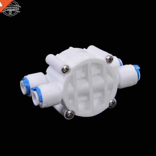 1PCS Auto Shut Off 4 Way 1/4 Port Valve For RO Reverse Osmos