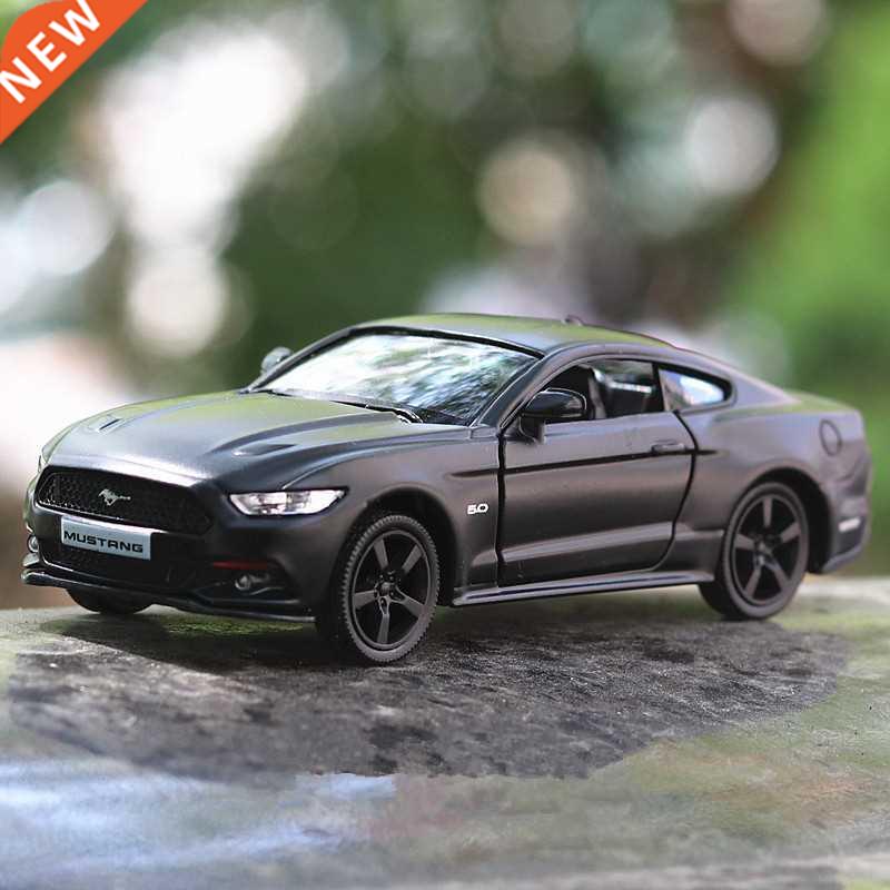 1:36 scale hgh mtaton alloy model car,matte ford mustang-封面