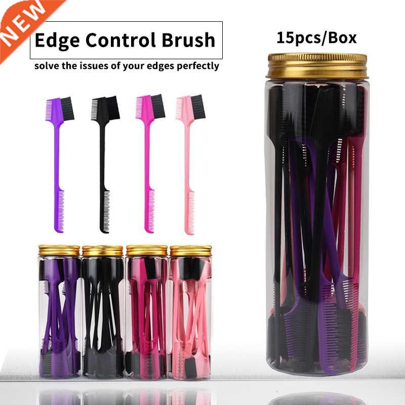 Exclusive Private Brand Custom 3 In 1 Edge Control Brush Com