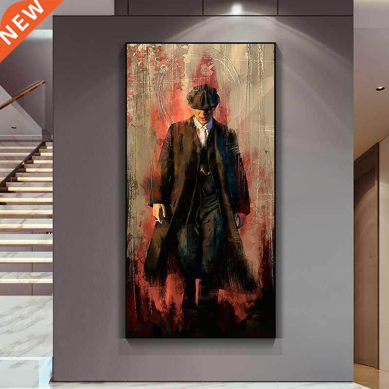 peaky blinders graffiti art paintings tommy shelby print on