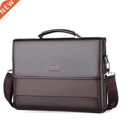 Male Handbags Pu Leather Men's Tote Briefcase Busine