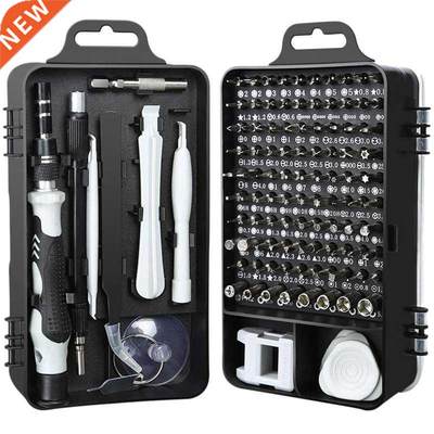 115 in 1 Screwdrivers Repair Tool Kit, Driver Handle Magneti