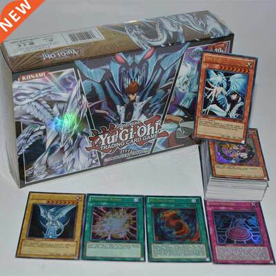 Yugioh 100 Piece Set Box Holographic Card Yu Gi Oh Anime Gam