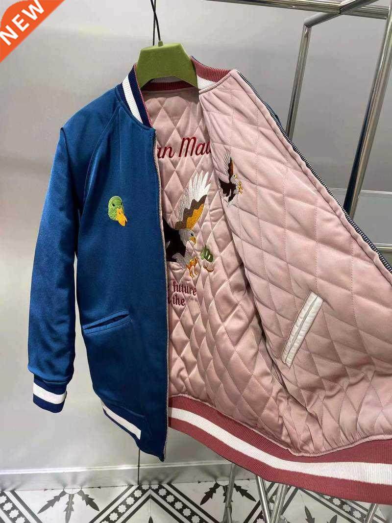 human made jacket flying duck eagle embroidery double-sided