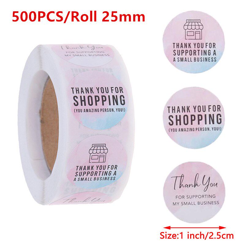 new gift sealing stickers thank you labels design diary scra