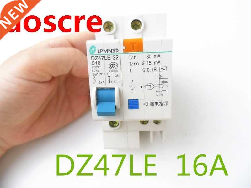 DZ47LE 1P+N 16A C type 230V~ 50HZ/60HZ Residual current Circ