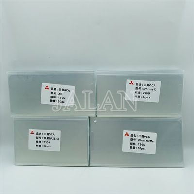 250um OCA film for iPhone 4.7 5.5 X XS MAX XR 11 Pro Glass 3