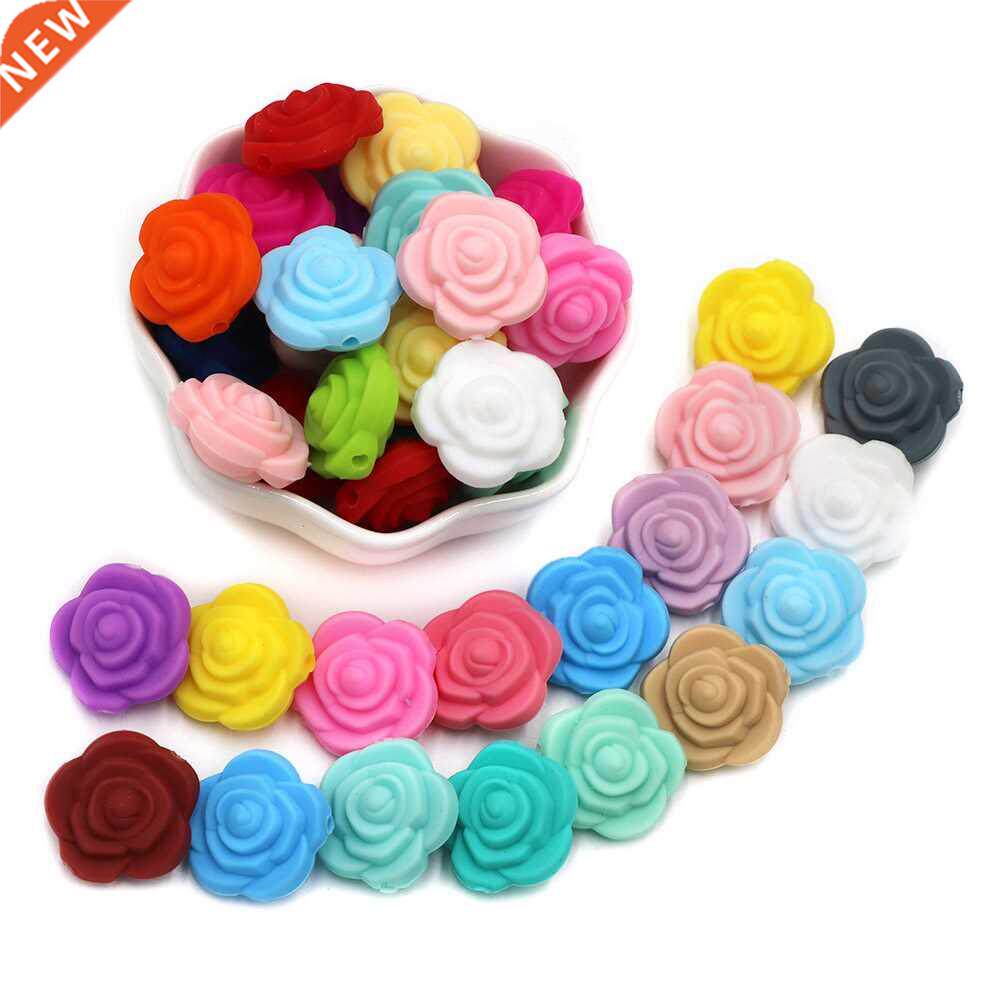 ds rose ay teething toy food grade chewing necklace access