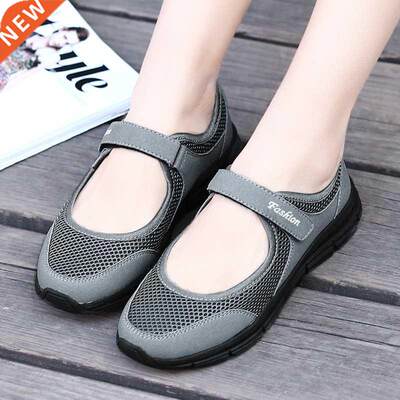 2022 Very Good New Women Flats Spring Summer Ladies Mesh Fl