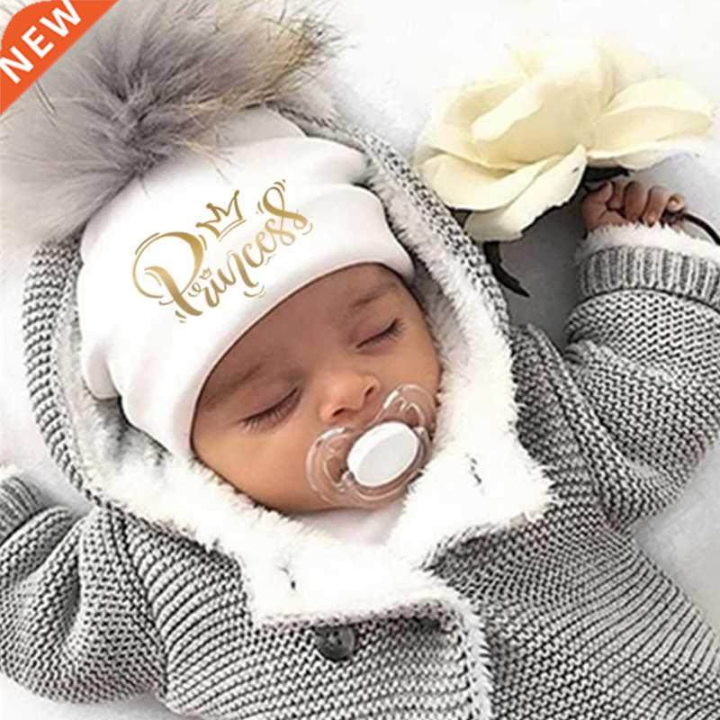 newborn toddlers fashion golden princess prince letter crown